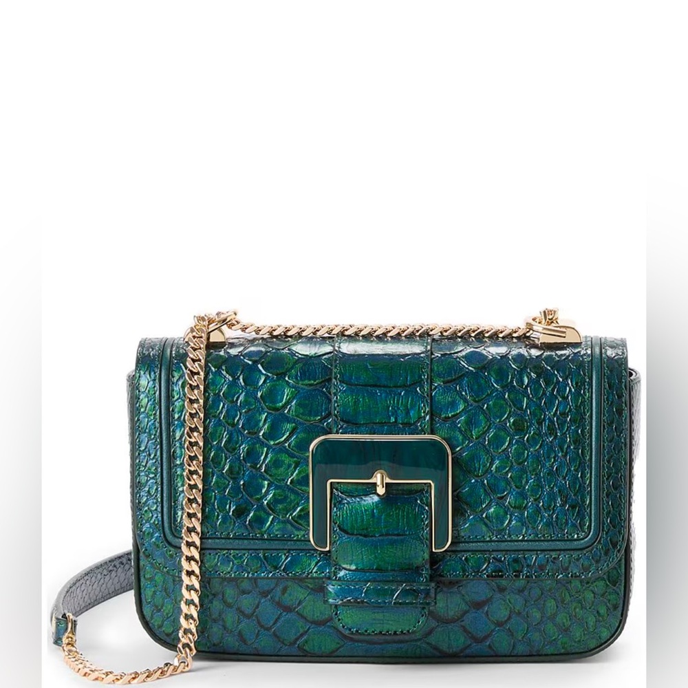 ❌SOLD❌BRAHMIN | Kalopsia Collection Rosa Evergreen Crossbody Bag NWT